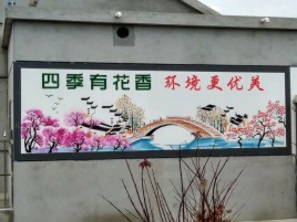 华坪墙绘的特点和形势