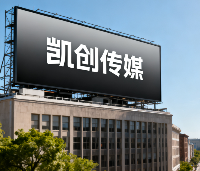 华坪户外广告牌的设计与制作