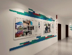 华坪企业文化墙用什么材料好？