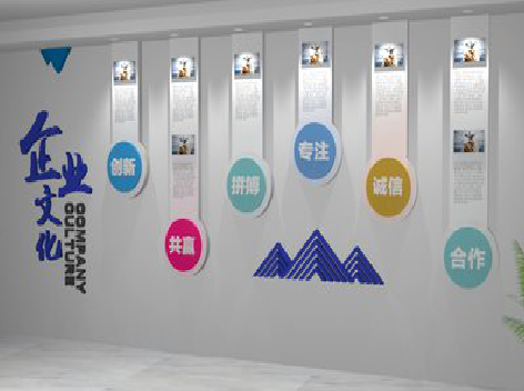 华坪企业文化墙需要传递什么办公文化？